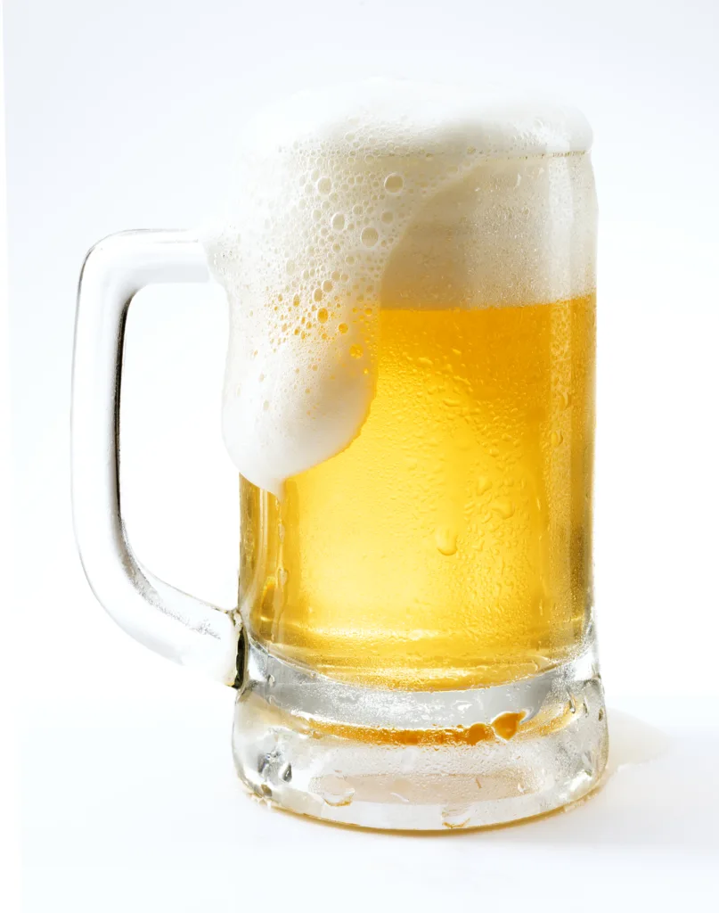 Drinking too much alcohol
